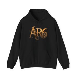 AR6 Band Gear Hooded Sweatshirt with Logo on Front and Our Graphic on the Back