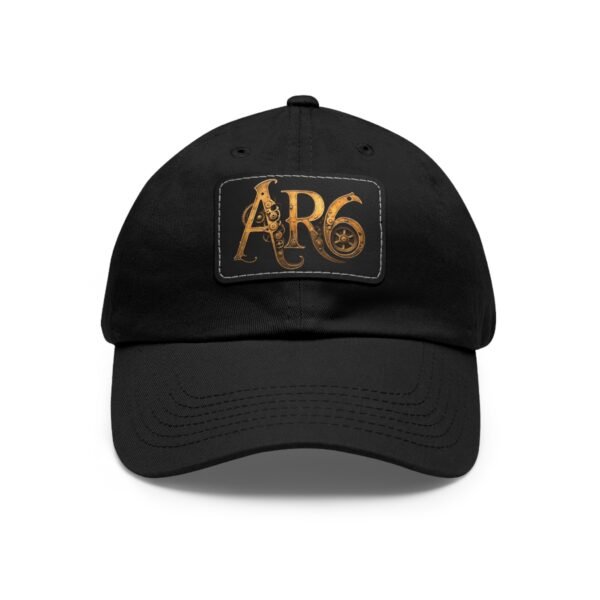 AR6 Band Gear Logo Hat with Leather Patch