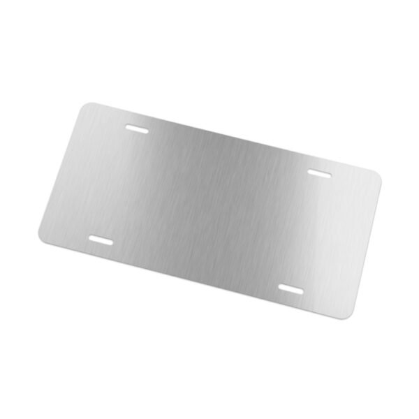 AR6 Band Gear Car Vanity Plate - All Aluminum - Image 2