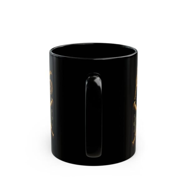 AR6 Band Gear Logo Black Mug with AR6 Logo - Image 4