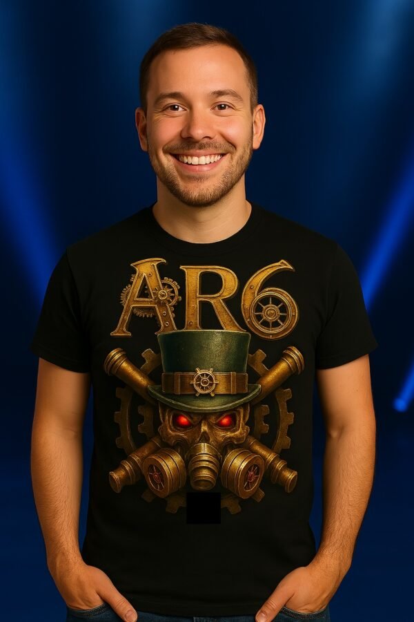 Item 01 - AR6 Logo Original Silk-Screened T-Shirt - Image 2